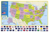 National Geographic KIDS - United States Political Wall Map